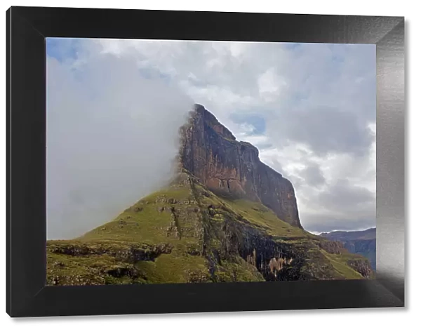 beauty in nature, cathedral peak, cloud, colour image, day, daytime, drakensberg