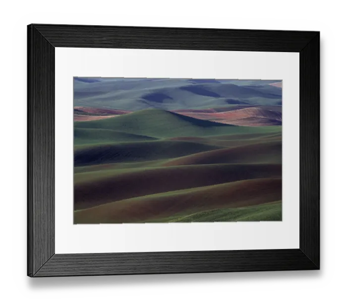 Framed Print : agriculture, beauty in nature, color image, day, field, green, high angle view, horizontal Framed Print : agriculture, beauty in nature, color image, day, field, green, high angle view, horizontal
