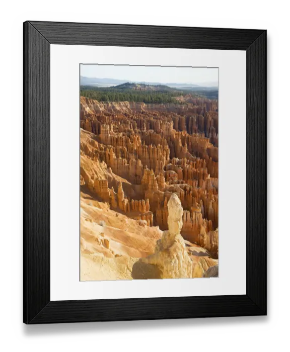 Framed Print : arid, bryce canyon, bryce canyon national park, canyon, color image, day, elevated view Framed Print : arid, bryce canyon, bryce canyon national park, canyon, color image, day, elevated view