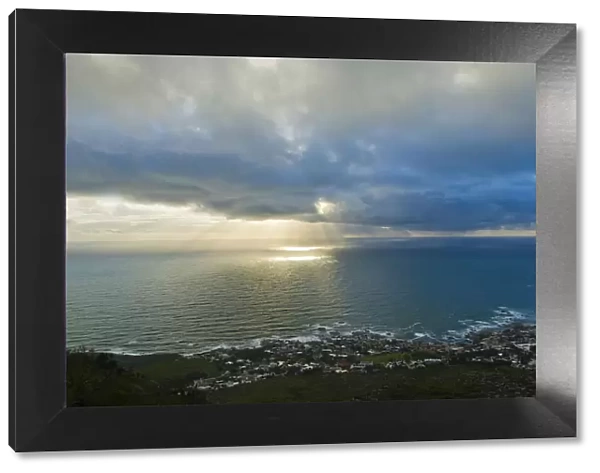 beauty in nature, camps bay, cape peninsula, cloud, cloudscape, coastline, day, horizon over water