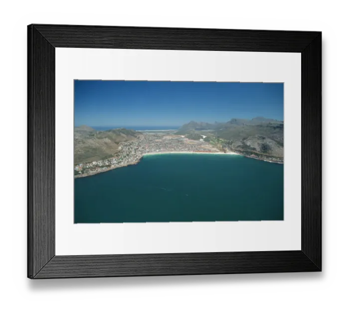 Framed Print : aerial view, beach, beauty in nature, cape peninsula, clear sky, coastline, color image Framed Print : aerial view, beach, beauty in nature, cape peninsula, clear sky, coastline, color image