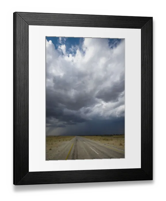 Framed Print : Awe, Beauty In Nature, Cloud, Distant, Dividing Line, Horizon Over Land, Landscape