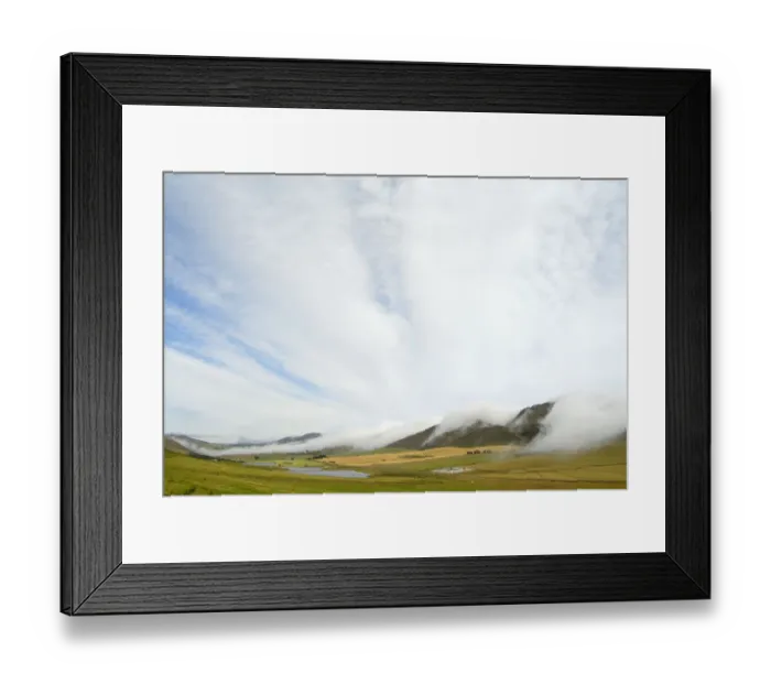 Framed Print : Africa, Cloud, Color Image, Day, Field, Fog, Horizontal, Landscape, Mountain, Mountain Range Framed Print : Africa, Cloud, Color Image, Day, Field, Fog, Horizontal, Landscape, Mountain, Mountain Range
