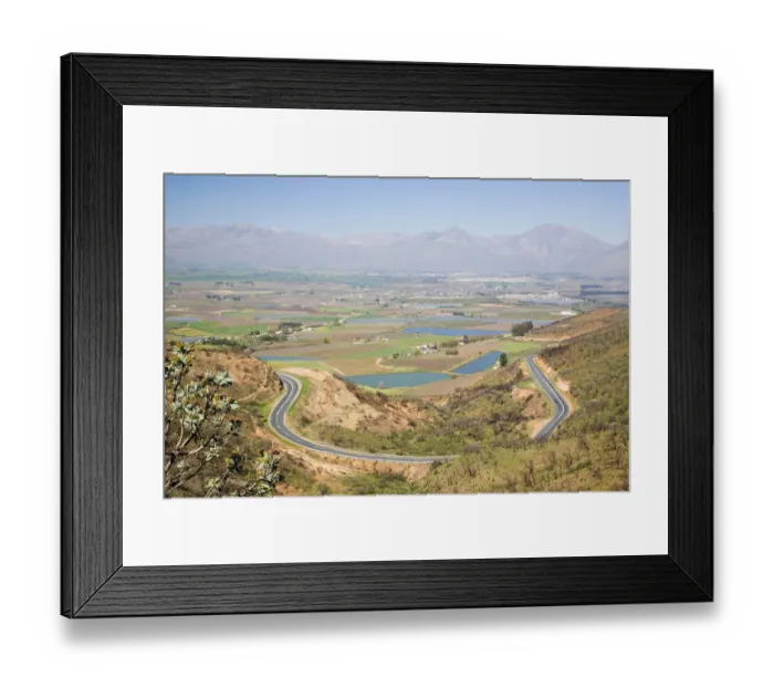 Framed Print : Africa, Bush, Ceres, Color Image, Day, Farm, Field, Grass, Gydo Pass, High Angle View Framed Print : Africa, Bush, Ceres, Color Image, Day, Farm, Field, Grass, Gydo Pass, High Angle View