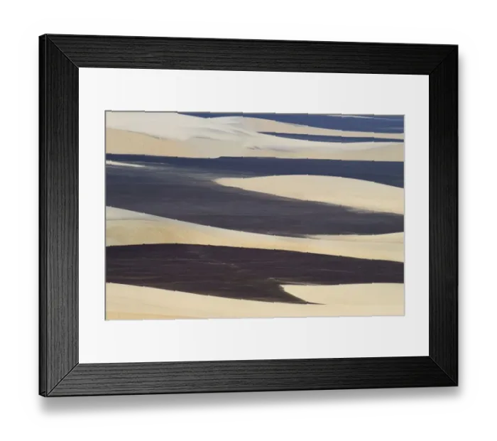Framed Print : Desert Landscape - Aerial View Framed Print : Desert Landscape - Aerial View