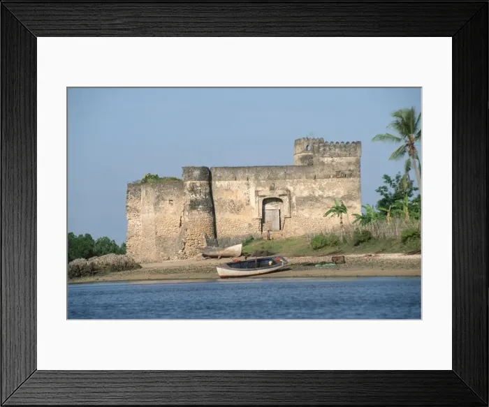 Framed Print : Gerezani Fort Framed Print : Gerezani Fort