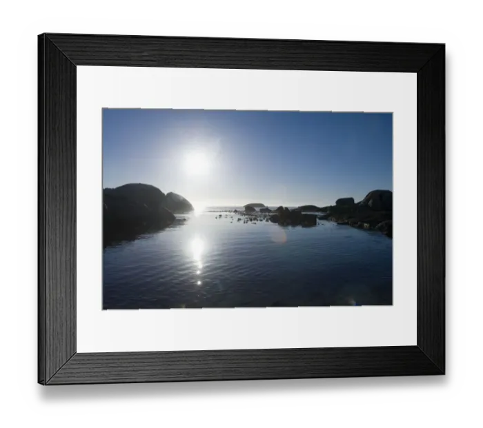 Framed Print : Sunset Over Bakoven Bay