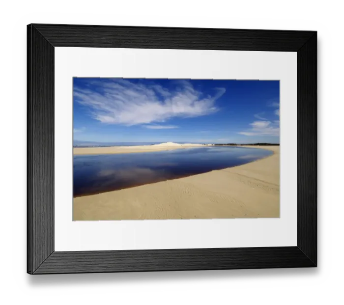 Framed Print : Esturine Landscape