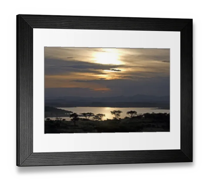 Framed Print : Storm at Spioenkop Dam Framed Print : Storm at Spioenkop Dam
