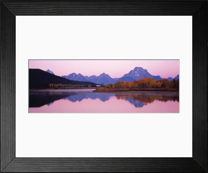 Framed Print : Dawn Reflections of Teton Range Framed Print : Dawn Reflections of Teton Range