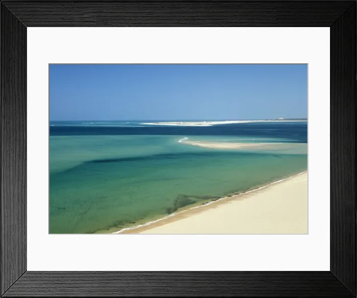 Framed Print : Beach Scene Framed Print : Beach Scene