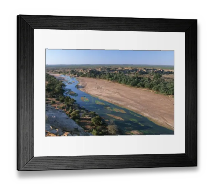 Framed Print : High Angle View of the Olifants River