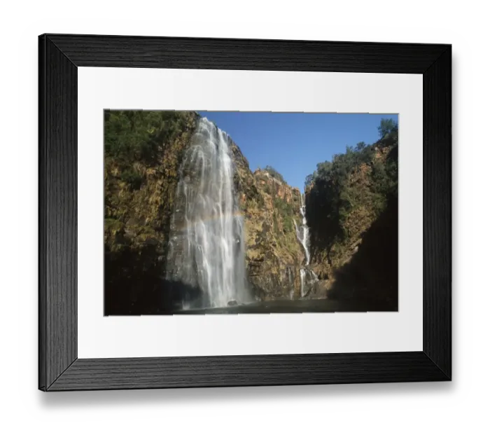 Framed Print : Portrait of the Reflection of a Rainbow in the Waters of the Lisbon Falls Framed Print : Portrait of the Reflection of a Rainbow in the Waters of the Lisbon Falls