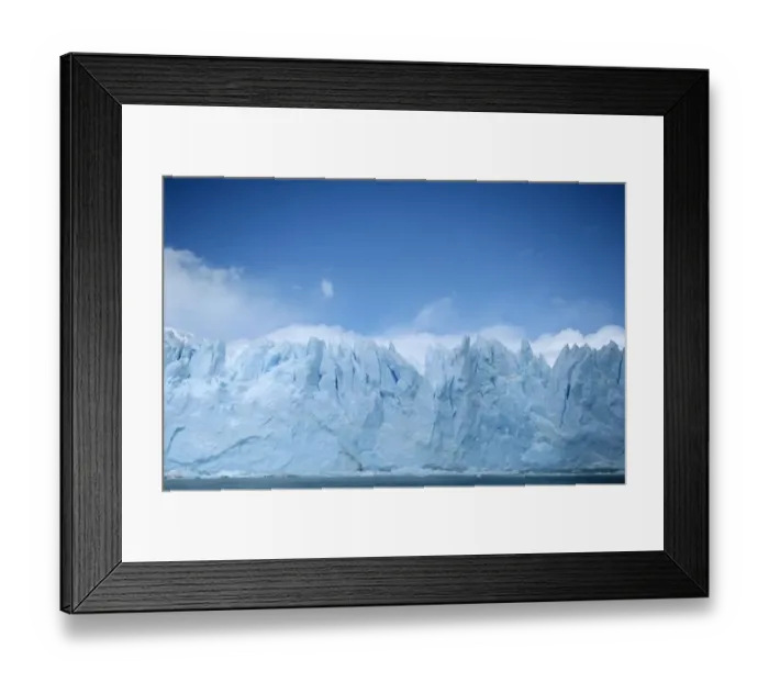 Framed Print : Portrait of Glaciers Framed Print : Portrait of Glaciers