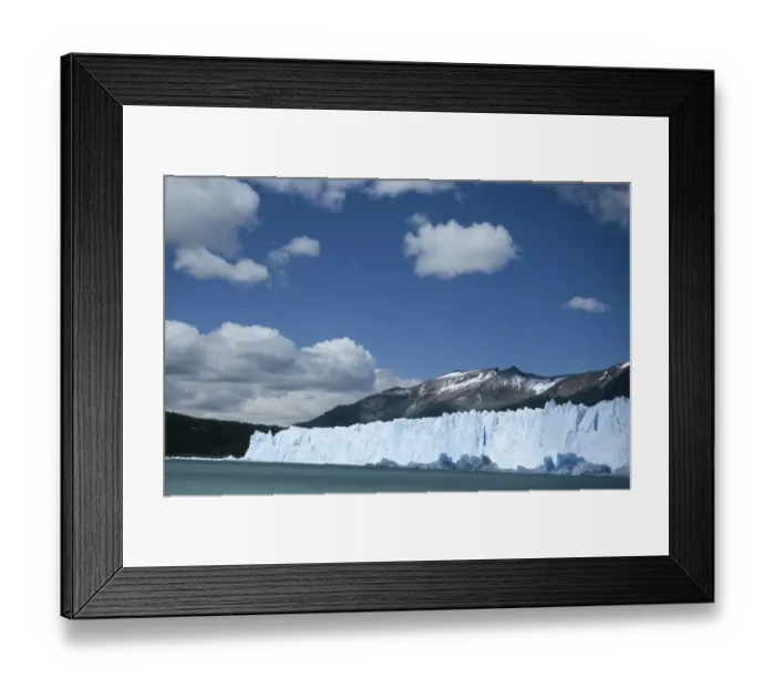 Framed Print : Scenic View of Glaciers
