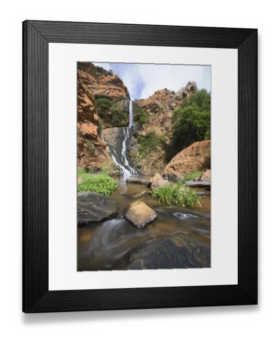 Framed Print : Waterfall Scenic Framed Print : Waterfall Scenic