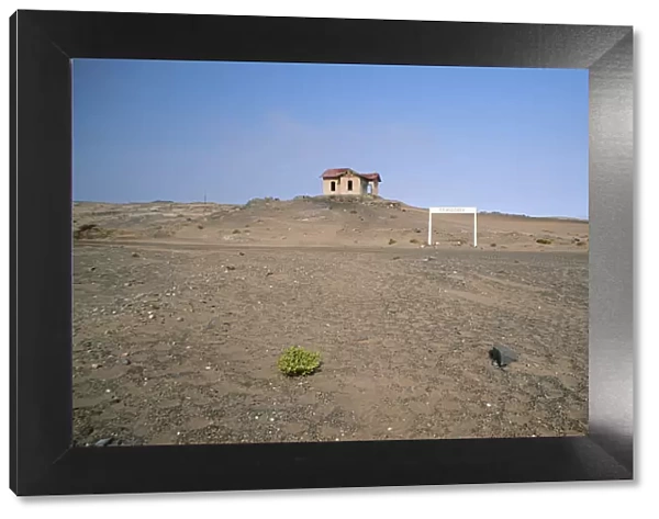 A House on a Hill in the Desert