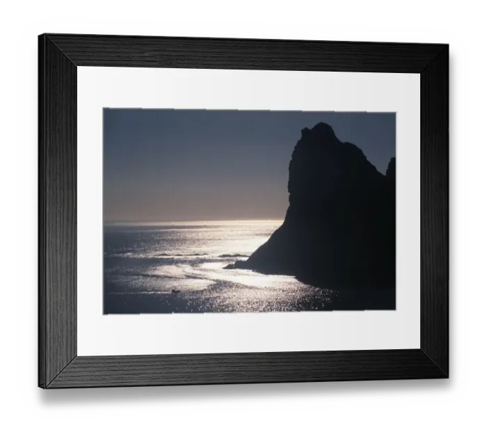 Framed Print : Scenic View of the Sun Setting over the Ocean Behind the Hout Bay Sentinel Framed Print : Scenic View of the Sun Setting over the Ocean Behind the Hout Bay Sentinel