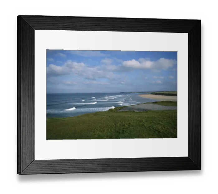 Framed Print : Scenic View of Bundoran Beach Framed Print : Scenic View of Bundoran Beach