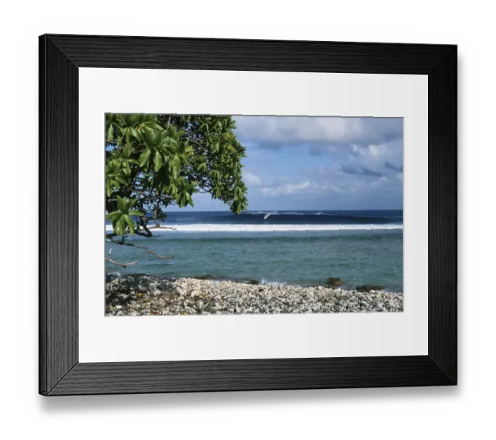Framed Print : Surfer Riding Huge Wave Framed Print : Surfer Riding Huge Wave