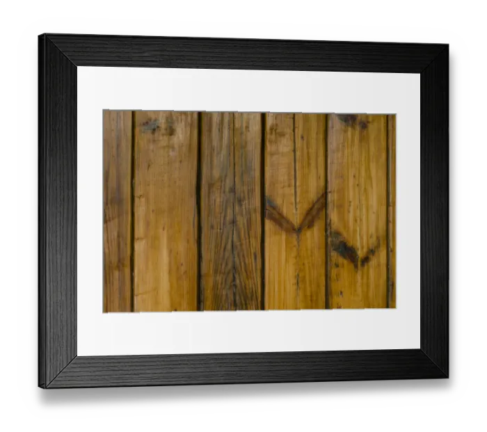Framed Print : Detail of wooden panels, Johannesburg, South Africa Framed Print : Detail of wooden panels, Johannesburg, South Africa