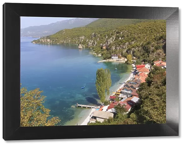 Beach by Lake Ohrid, Ohrid, Macedonia
