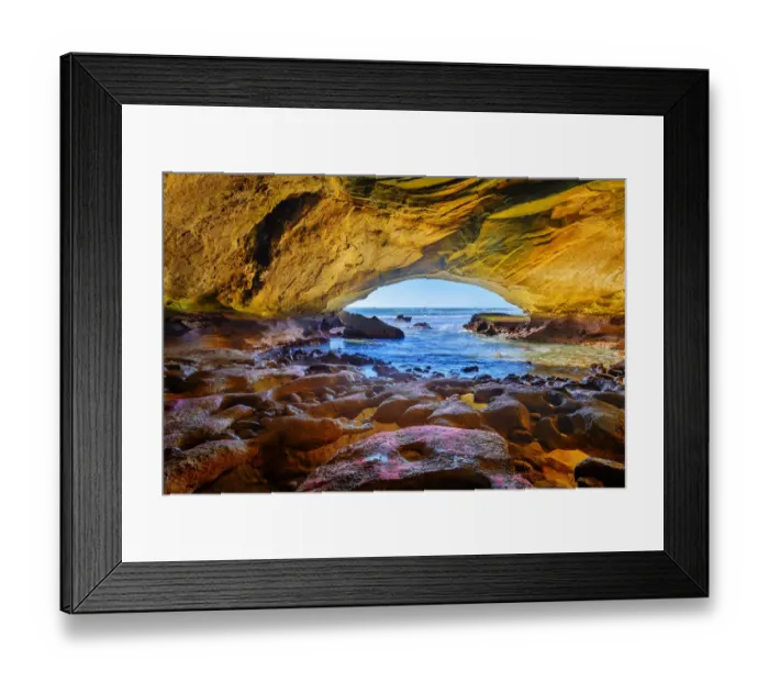 Framed Print : Inside Waenhuiskrans cave Framed Print : Inside Waenhuiskrans cave