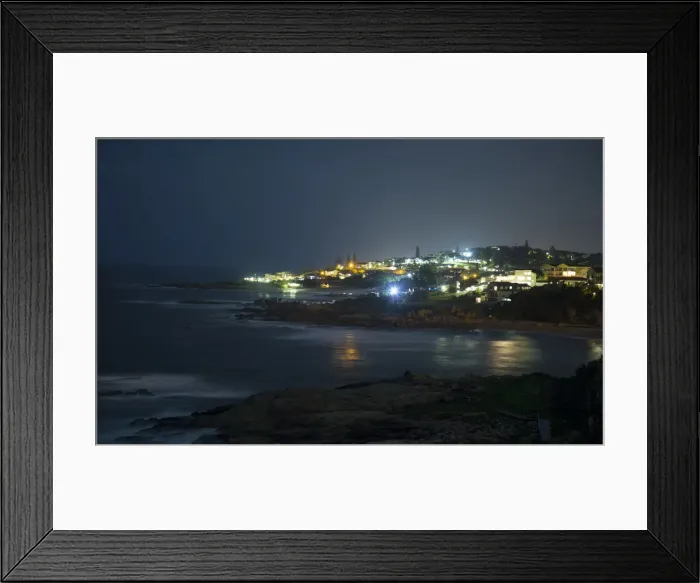 Framed Print : Ramsgate Beach at night, Ramsgate, KwaZulu-Natal, South Africa Framed Print : Ramsgate Beach at night, Ramsgate, KwaZulu-Natal, South Africa