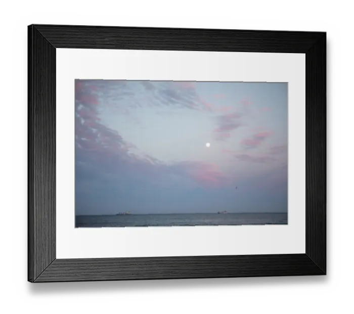 Framed Print : Wide shot of the sky at dusk, Cape Town, Western Cape, South Africa Framed Print : Wide shot of the sky at dusk, Cape Town, Western Cape, South Africa
