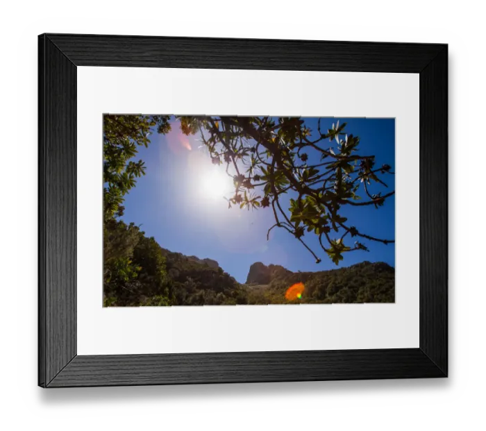 Framed Print : Mountains with blue skies, Cape Town, South Africa Framed Print : Mountains with blue skies, Cape Town, South Africa