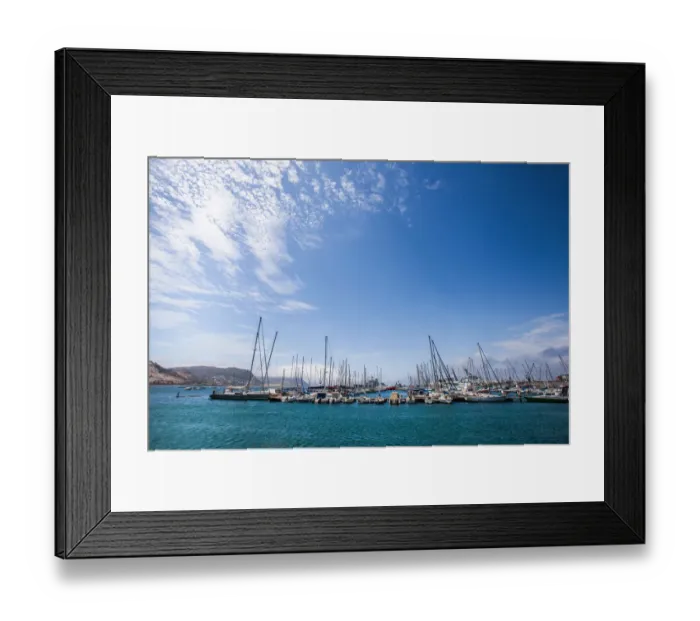 Framed Print : Yachts in Kalk Bay Harbour Framed Print : Yachts in Kalk Bay Harbour