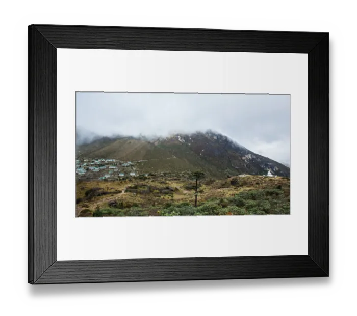 Framed Print : Everest base camp trek, Himalayas, Nepal, Colour Image, Color Image, Photography