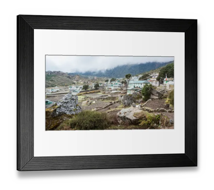 Framed Print : Everest base camp trek, Himalayas, Khumjung, Nepal, mani stones, Colour Image, Color Image Framed Print : Everest base camp trek, Himalayas, Khumjung, Nepal, mani stones, Colour Image, Color Image