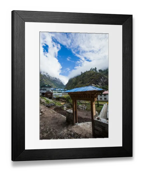 Framed Print : Everest base camp trek, Himalayas, Nepal, Sagarmatha National Park, Colour Image Framed Print : Everest base camp trek, Himalayas, Nepal, Sagarmatha National Park, Colour Image