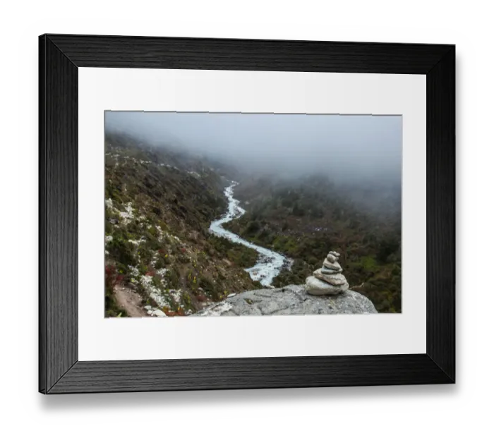Framed Print : Everest base camp trek, Himalayas, Nepal, cairn, Colour Image, Color Image, Photography Framed Print : Everest base camp trek, Himalayas, Nepal, cairn, Colour Image, Color Image, Photography