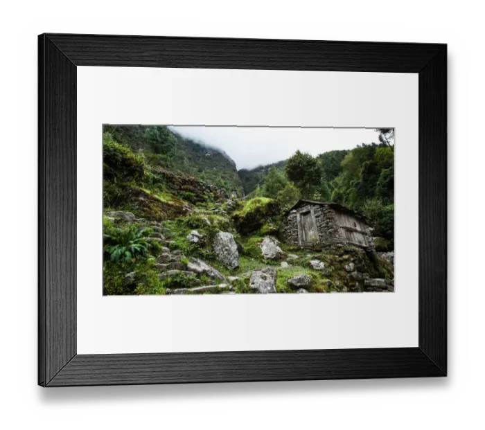 Framed Print : Everest base camp trek, Himalayas, Lukla, Nepal, Sagarmatha National Park, Colour Image Framed Print : Everest base camp trek, Himalayas, Lukla, Nepal, Sagarmatha National Park, Colour Image