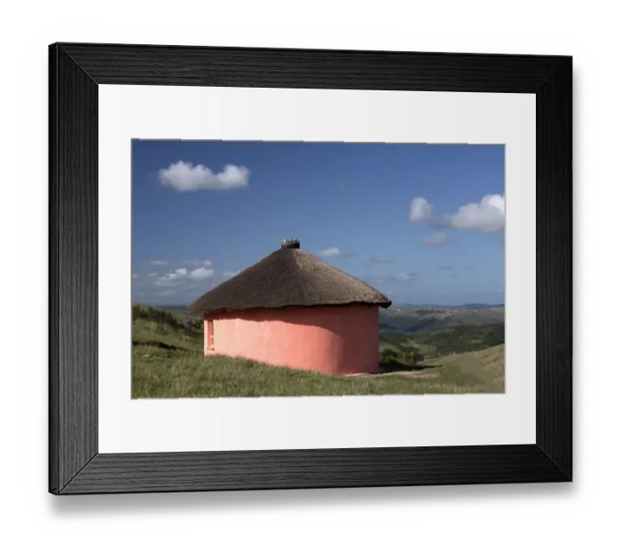 Framed Print : Color Image, Colour Image, Photography, Day, Outdoors, No People, Horizontal, Xhosa Hut Framed Print : Color Image, Colour Image, Photography, Day, Outdoors, No People, Horizontal, Xhosa Hut