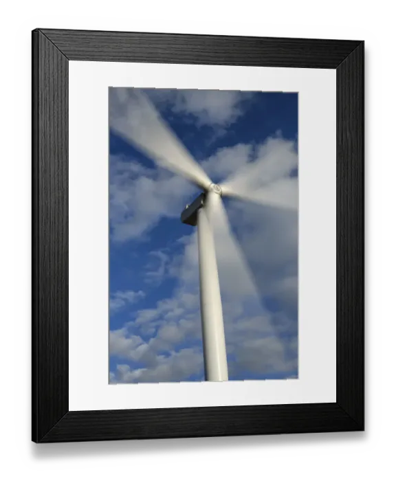 Framed Print : Close-Up of Renewable Energy Wind Turbine in Motion at the Scout Moor Wind Farm, Bury, Scout Moor, Hail Storm Hill, North West England, United Kingdom Framed Print : Close-Up of Renewable Energy Wind Turbine in Motion at the Scout Moor Wind Farm, Bury, Scout Moor, Hail Storm Hill, North West England, United Kingdom