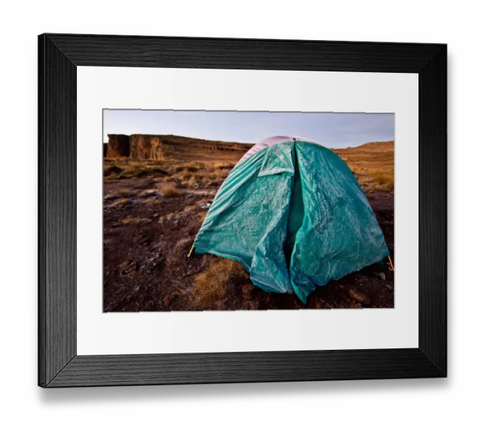 Framed Print : Frosted tent, Amphitheater, Royal Natal National Park, KwaZulu-Natal, South Africa Framed Print : Frosted tent, Amphitheater, Royal Natal National Park, KwaZulu-Natal, South Africa
