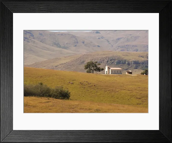Framed Print : building, built structure, church, color image, colour image, copy space, countryside Framed Print : building, built structure, church, color image, colour image, copy space, countryside
