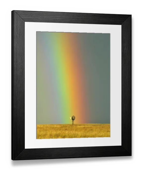 Framed Print : beauty in nature, built structure, day, field, free state province, horizon over land
