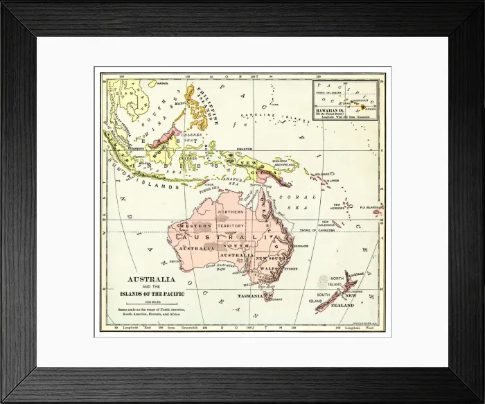 Framed Print : Map Engravings Framed Print : Map Engravings