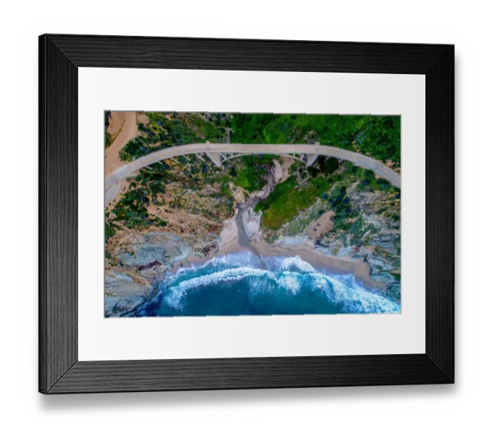 Framed Print : Bixby Symmetry Framed Print : Bixby Symmetry
