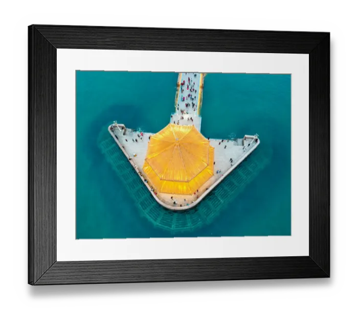 Framed Print : Qingdao Zhanqiao Pier