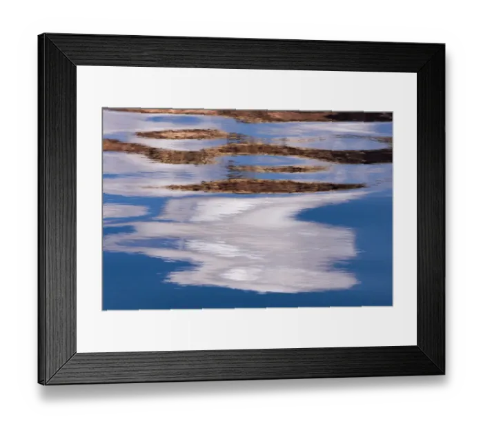 Framed Print : Abstract design of canyon wall and sky reflections, Glen Canyon National Recreation Area, Utah, USA Framed Print : Abstract design of canyon wall and sky reflections, Glen Canyon National Recreation Area, Utah, USA