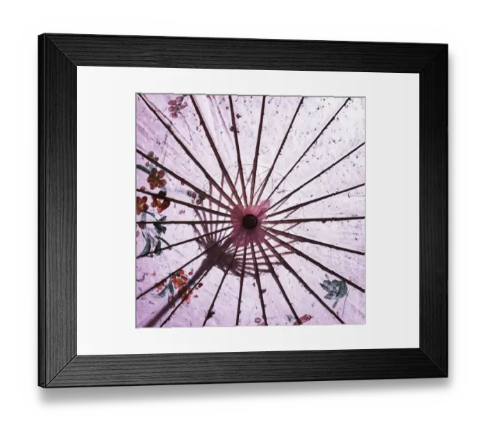 Framed Print : Abstract shot of Japanese umbrella, Camden, London, UK Framed Print : Abstract shot of Japanese umbrella, Camden, London, UK