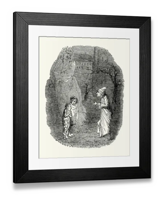 Framed Print : Ebenezer Scrooge Framed Print : Ebenezer Scrooge