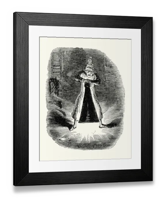 Framed Print : Ebenezer Scrooge Framed Print : Ebenezer Scrooge