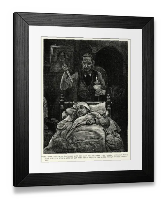 Framed Print : Charles Dickens - The Holly Tree Framed Print : Charles Dickens - The Holly Tree
