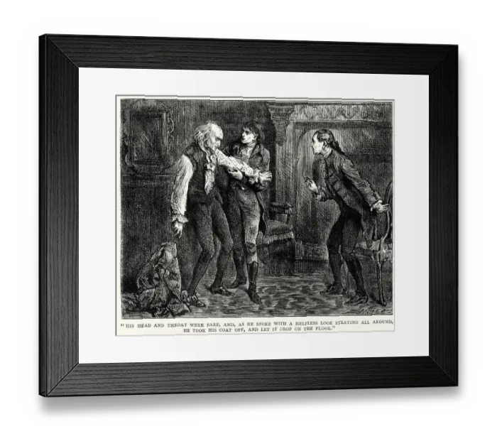 Framed Print : Charles Dickens - A Tale of Two Cities Framed Print : Charles Dickens - A Tale of Two Cities